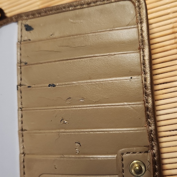 Coach wristlet wallet, bronze - Picture 15 of 17